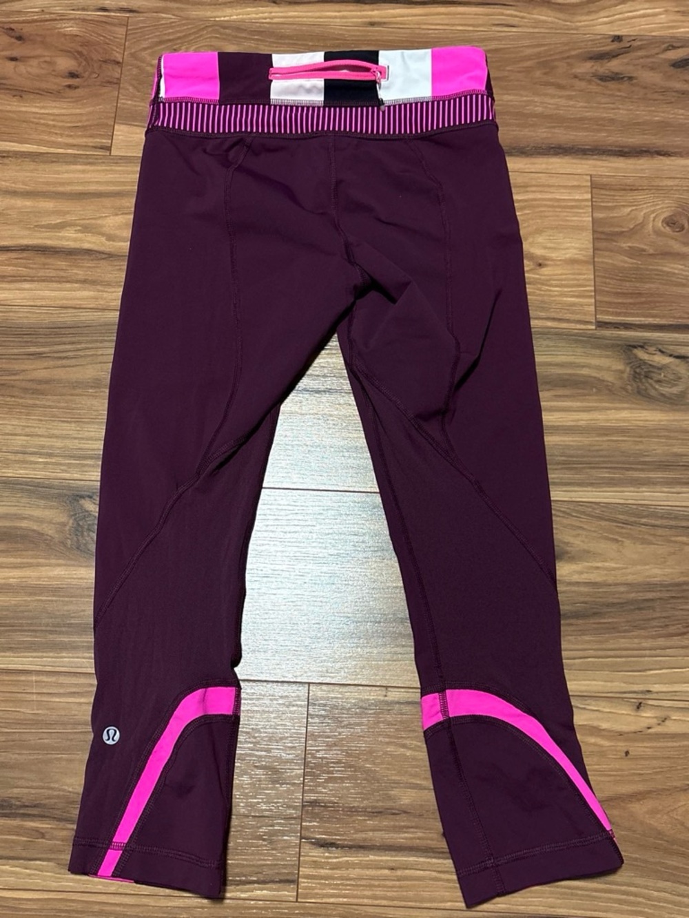 🔥 Lululemon Run Inspire Crop II Leggings Size 4 - Picture 5 of 10